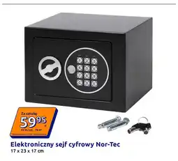 Action Elektroniczny sejf cyfrowy Nor-Tec 17x23x17 cm oferta