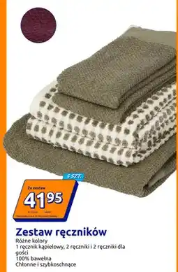 Action Zestaw ręczników bawełnianych 5-pak oferta