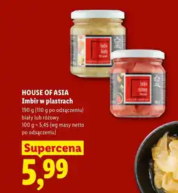 Lidl Imbir House of Asia oferta