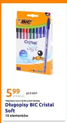 Action Długopisy BIC Cristal Soft oferta