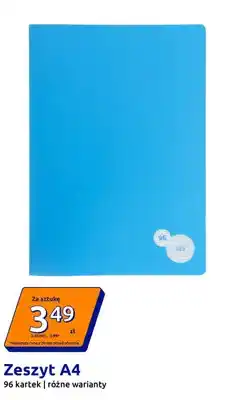 Action Zeszyt A4 96 kartek oferta
