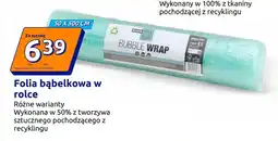 Action Folia bąbelkowa w rolce 50x500 cm oferta