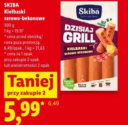 Lidl Kiełbaski Skiba oferta