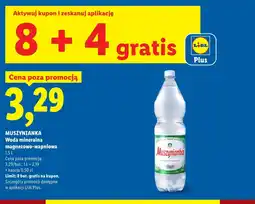 Lidl Woda mineralna Muszynianka oferta
