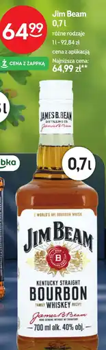 Żabka Whiskey Jim Beam oferta