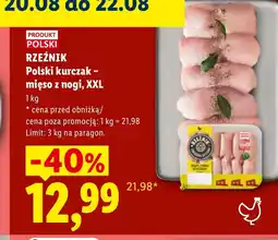 Lidl Mięso z nogi kurczaka Rzeźnik oferta