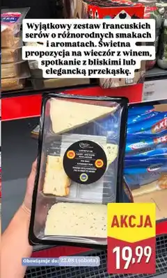 ALDI Zestaw francuskich serów Fresh Cheese Board oferta
