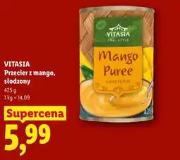 Lidl Przecier z mango Vitasia oferta