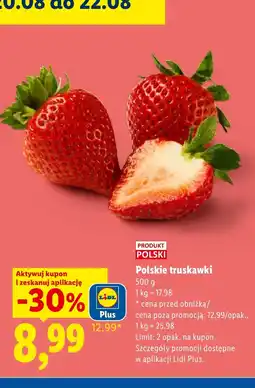 Lidl Truskawki Plus-Plus oferta