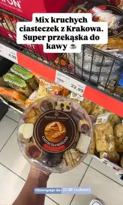 ALDI Ciasteczka mieszane Ciasteczka z Krakowa oferta
