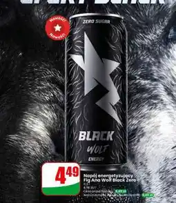Dino Napój energetyzujący Fig Ana Wolf Black Zero oferta