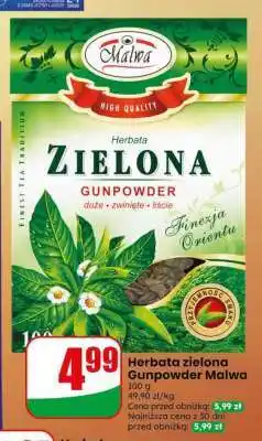 Dino Herbata zielona Gunpowder Malwa oferta
