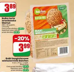 Dino Bułki bezglutenowe wieloziarniste Balviten oferta