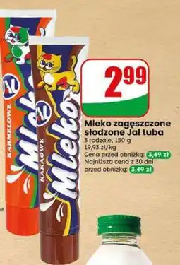Dino Mleko zagęszczone słodzone Jal tuba oferta