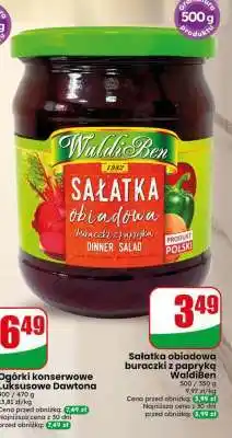 Dino Sałatka obiadowa buraczki z papryką WaldiBen oferta