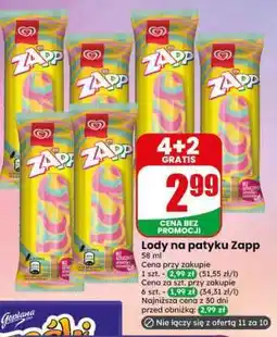 Dino Lody na patyku Zapp oferta
