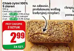 Dino Chleb żytni 100% 5 ziaren oferta