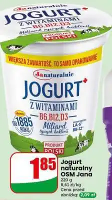 Dino Jogurt naturalny OSM Jana oferta