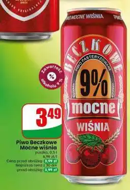 Dino Piwo Beczkowe Mocne Wiśnia oferta