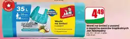 Dino Worki na śmieci z uszami o zapachu owoców tropikalnych Jan Niezbędny oferta