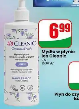 Dino Mydło w płynie len Cleanic oferta