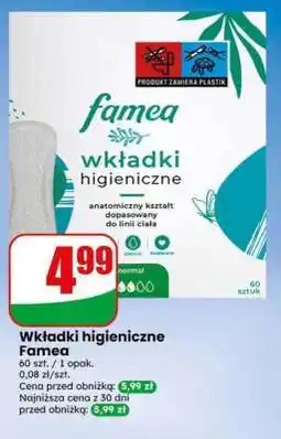 Dino Wkładki higieniczne Famea oferta