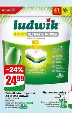 Dino Tabletki do zmywarki All In One Ludwik oferta