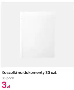 Pepco Koszulki na dokumenty 30 szt oferta