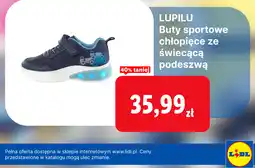 Lidl LUPILU Buty sportowe ze świecącą podeszwą oferta