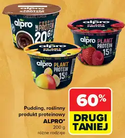 Carrefour Pudding, roślinny produkt proteinowy ALPRO oferta
