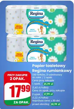Dino Papier toaletowy Regina rumiankowy oferta