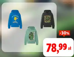 Lidl Bluza dziecięca z kapturem Minecraft / Pokémon oferta