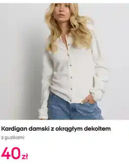 Pepco Kardigan damski z okrągłym dekoltem oferta