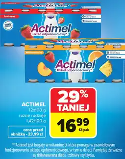 Carrefour Napój jogurtowy Actimel oferta