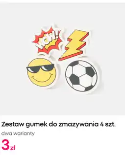 Pepco Zestaw gumek do zmazywania 4 szt oferta