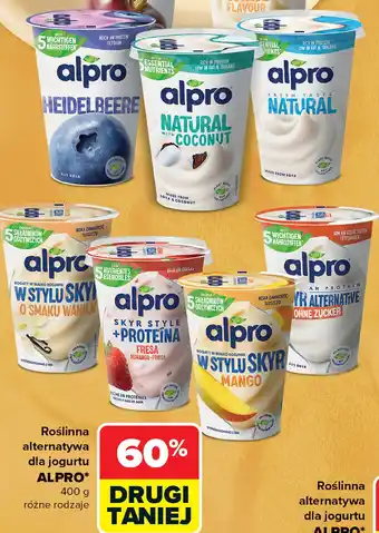 Roślinna alternatywa dla jogurtu Alpro
