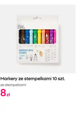 Pepco Markery ze stempelkami 10 szt oferta