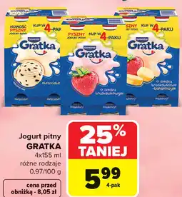Carrefour Jogurt pitny GRATKA oferta