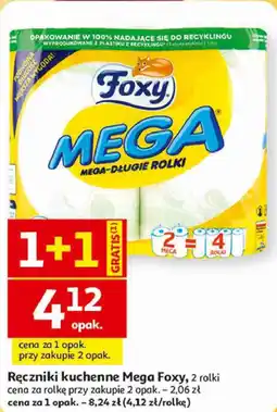 Auchan Ręczniki kuchenne Mega Foxy, 2 rolki oferta
