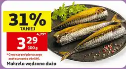 Auchan Makrela wędzona duża oferta