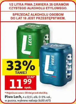 Auchan Piwo Lech oferta