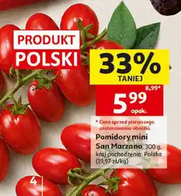 Auchan Pomidory mini San Marzano oferta