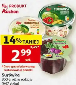 Auchan Surówka Auchan oferta