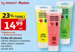 Auchan Farba akrylowa Auchan oferta