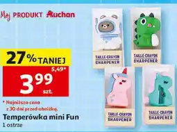 Auchan Temperówka mini Fun Auchan oferta