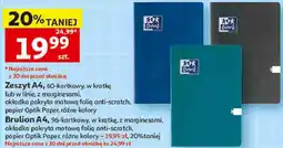 Auchan Zeszyt A4, Brulion A4 Oxford oferta