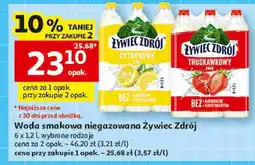 Auchan Woda smakowa niegazowana Żywiec Zdrój oferta