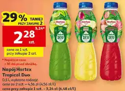 Auchan Napój Hortex Tropical Duo oferta