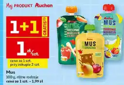 Auchan Mus owocowy Auchan oferta