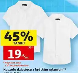 Auchan Koszula dziecięca z krótkim rękawem oferta